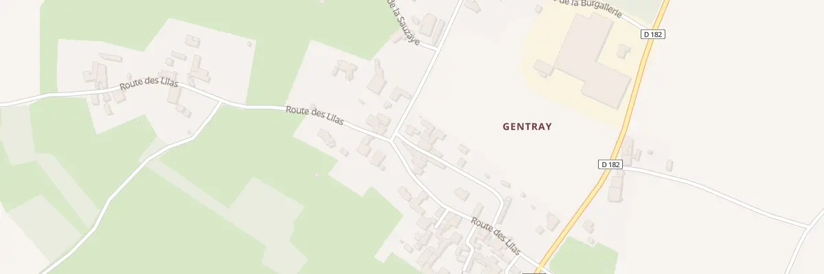 Plan du 12 Chem de la Promenade Gentray à Saint-Martin-de-Saint-Maixent
