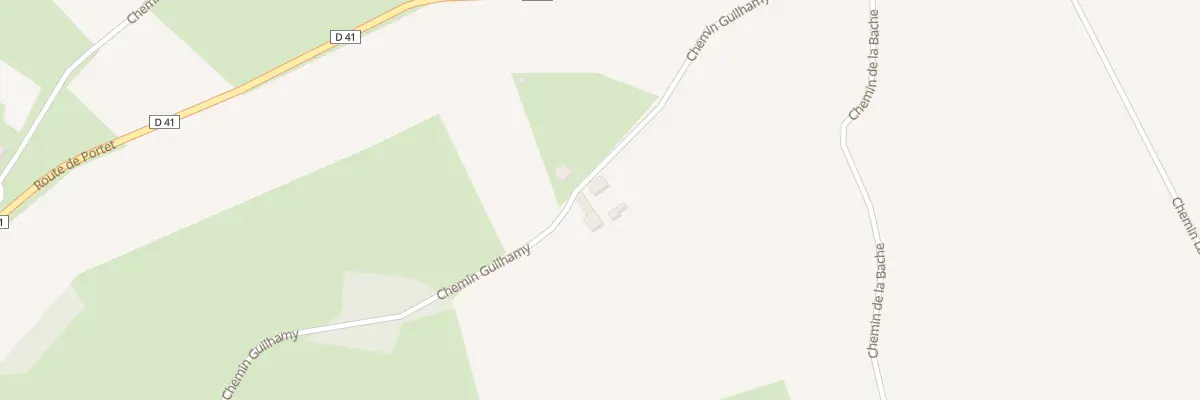 Plan du 68 Che Guilhamy à Castetpugon
