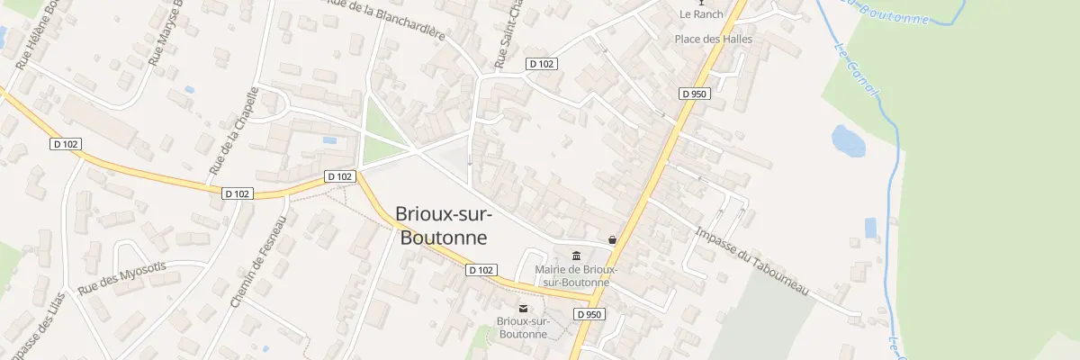 Plan du 19 Pl du Champ de Foire à Brioux-sur-Boutonne
