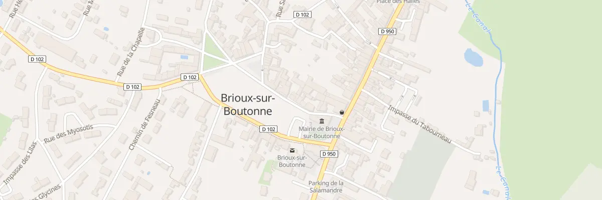 Plan du 13 Pl du Champ de Foire à Brioux-sur-Boutonne