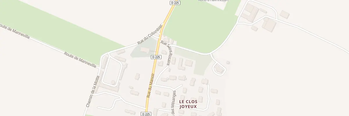 Plan du 4 Rue Saint-Rosaire à Émiéville