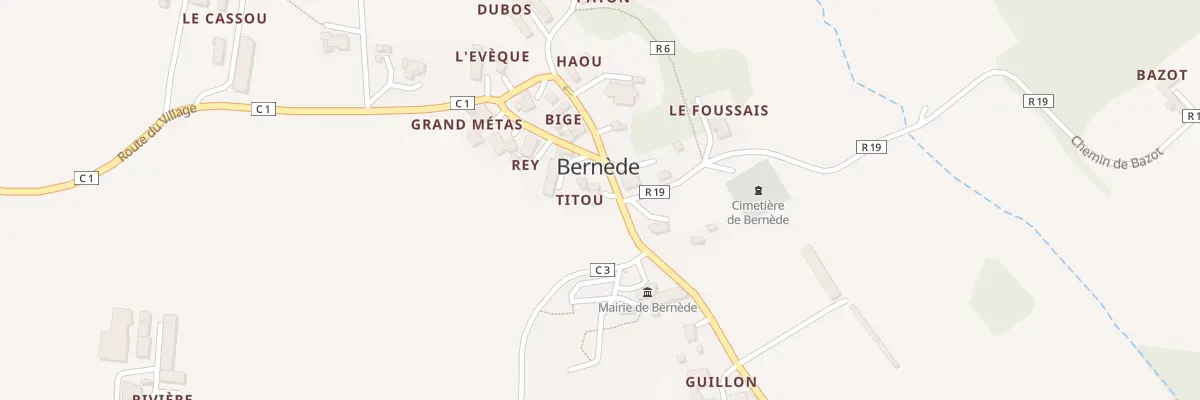 Plan du 5042 Titou à Bernède