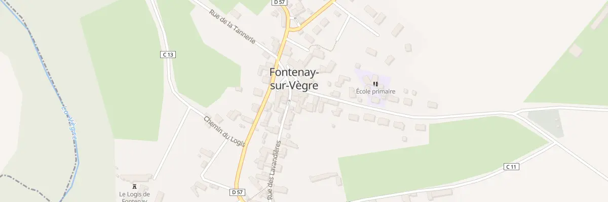 Plan du 4 Rue de la Forge à Fontenay-sur-Vègre