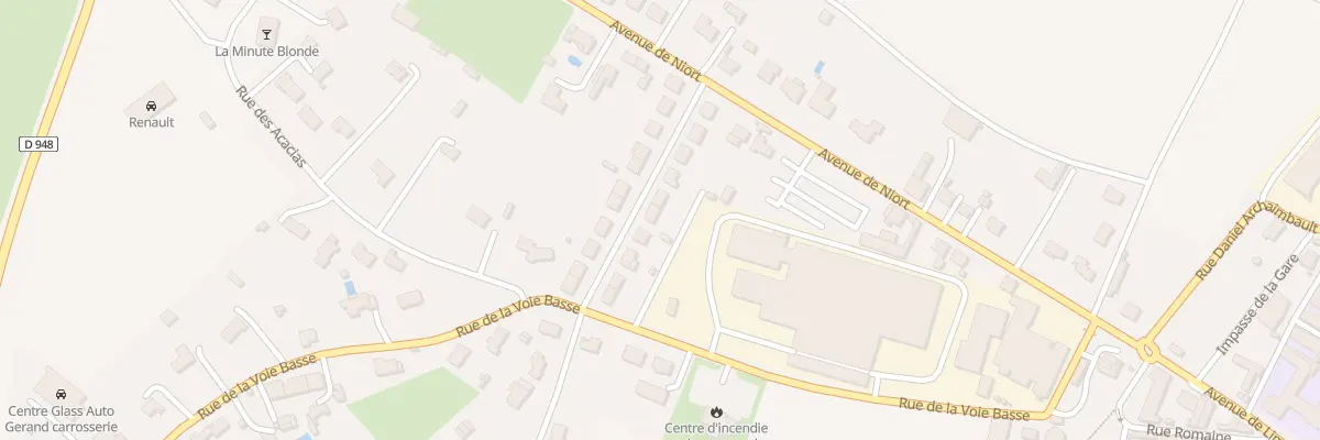 Plan du 11 Rue de l’Alouette à Celles-sur-Belle