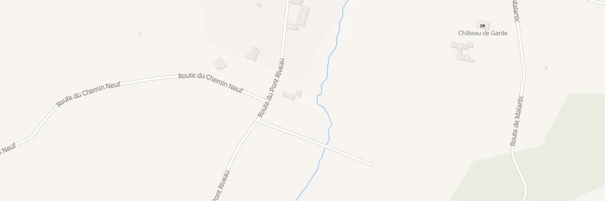 Plan du 226A Plantier de Lagasse à Moulon