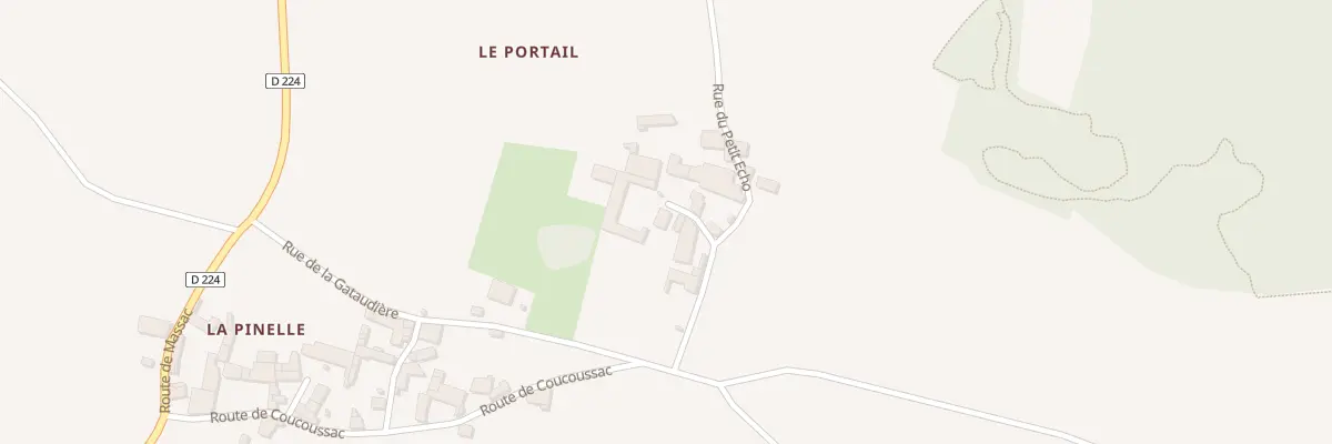Plan du 1 Imp de Beaugreny à Haimps