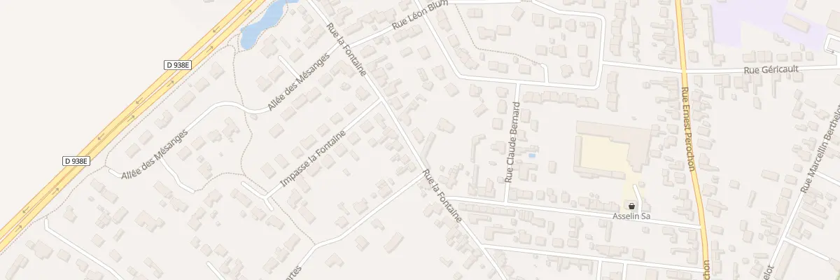 Plan du 30B Rue La Fontaine à Thouars