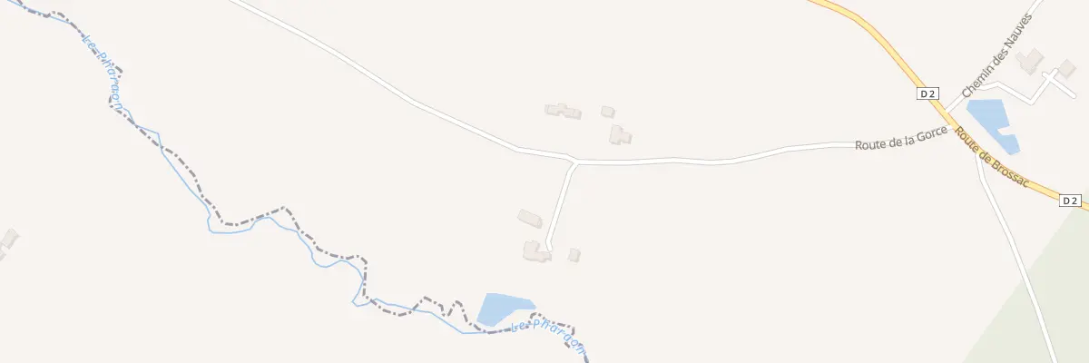 Plan du 5009 La Gorce à Touvérac