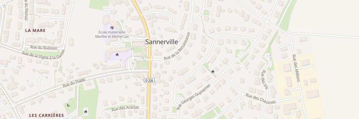 Plan du 4 Rue de la Renaissance à Sannerville