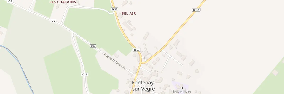 Plan du 14 Pl de la Chauvinerie à Fontenay-sur-Vègre
