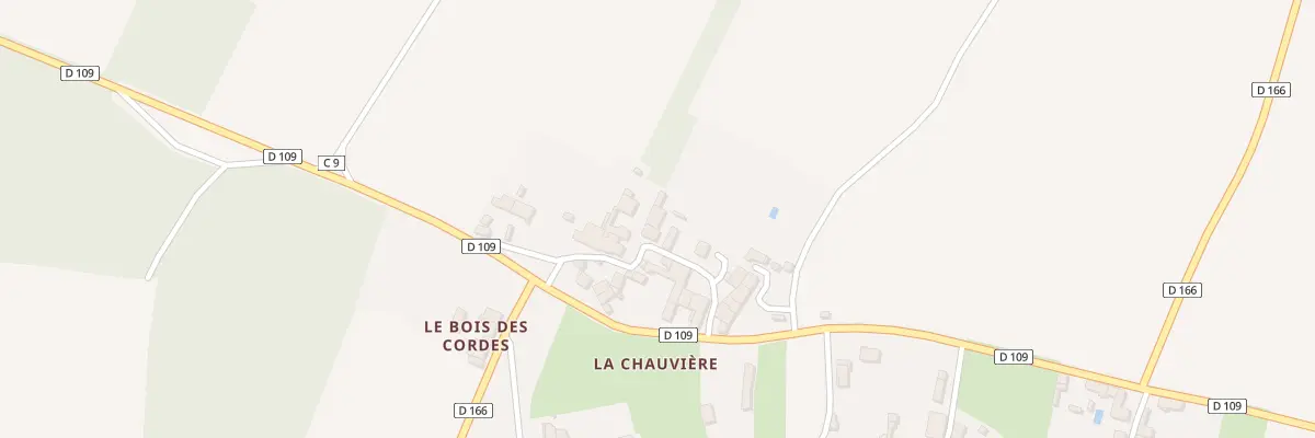 Plan du 11 Rue du Puits Capitaine à Asnières-en-Poitou