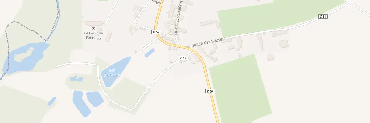 Plan du 5004 La Coliniere à Fontenay-sur-Vègre