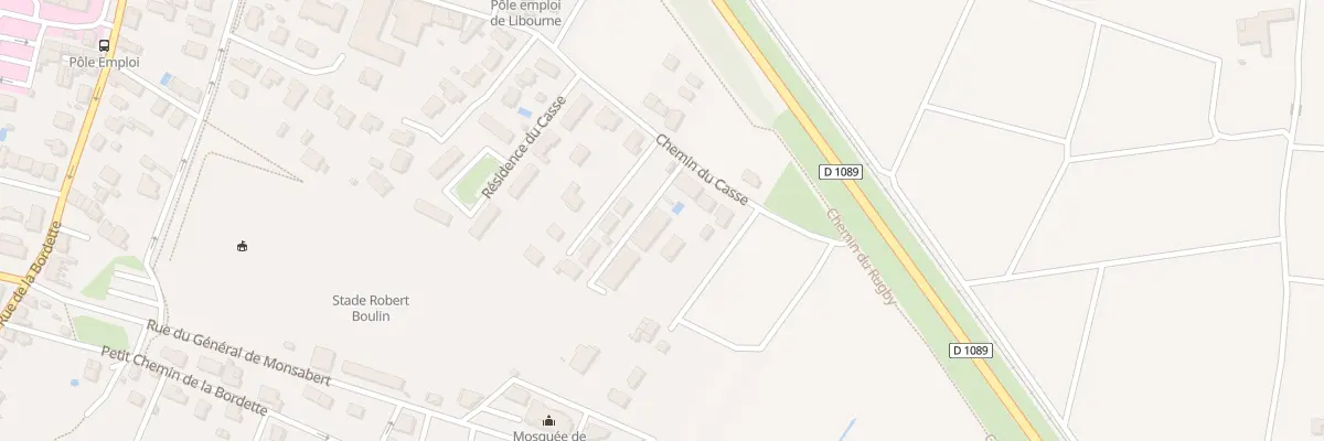 Plan du 52 Che du Casse à Libourne
