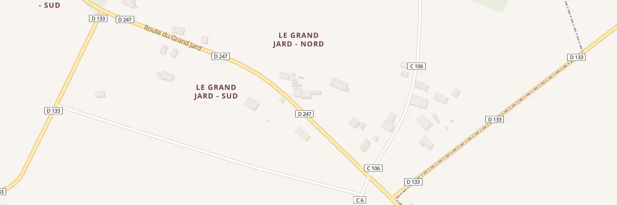Plan du 26 Le Grand Jard Nord à Maransin