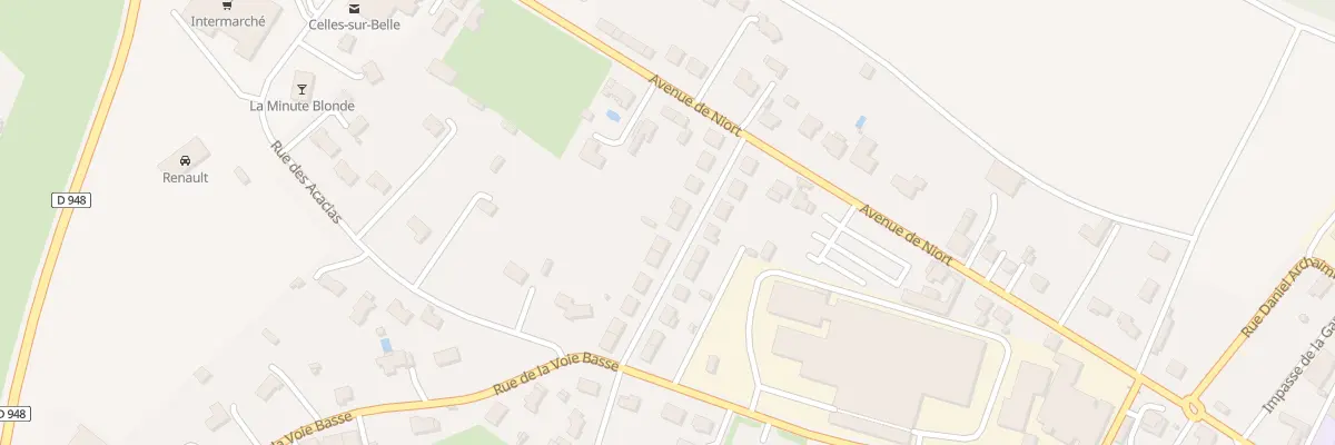 Plan du 10 Rue de l’Alouette à Celles-sur-Belle