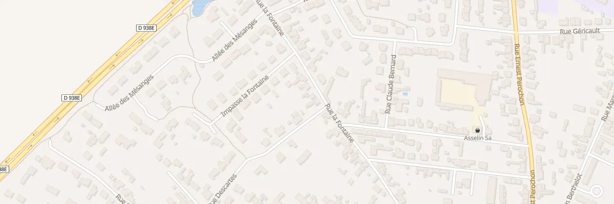 Plan du 31 Rue La Fontaine à Thouars