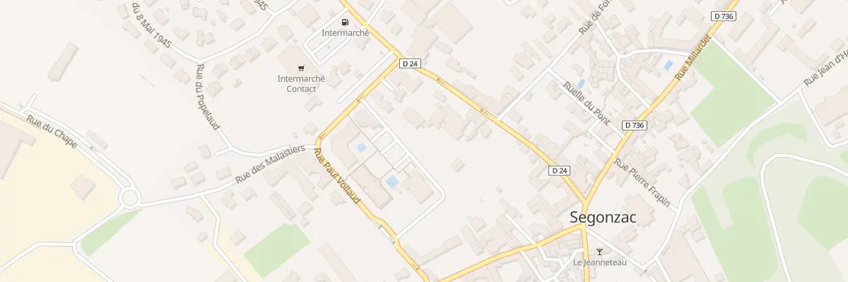 Plan du 19 Rue Ravaz à Segonzac