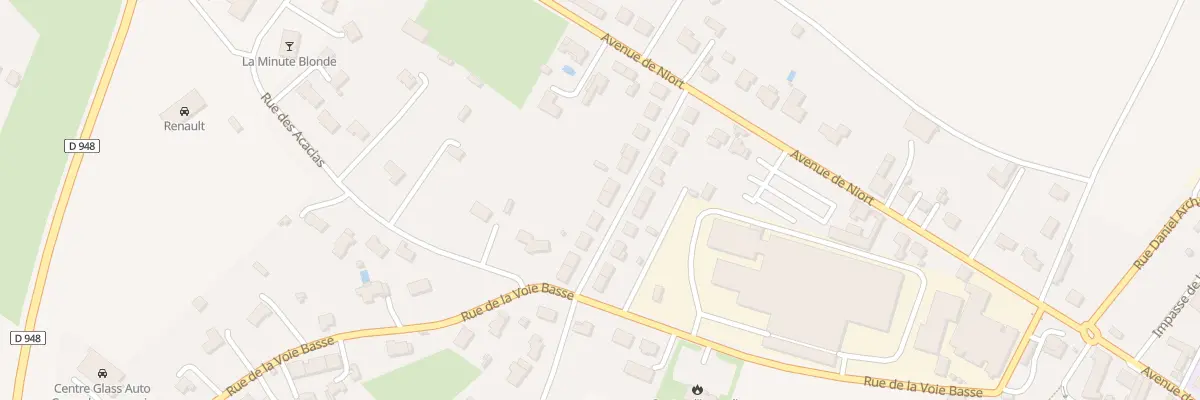 Plan du 14 Rue de l’Alouette à Celles-sur-Belle