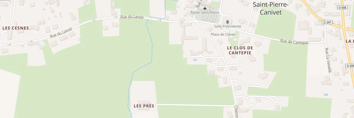 Plan du 16 Che des Carrieres à Saint-Pierre-Canivet