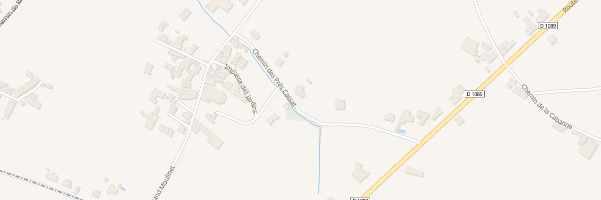 Plan du 8 Chem des Pres Cassat à Pomerol