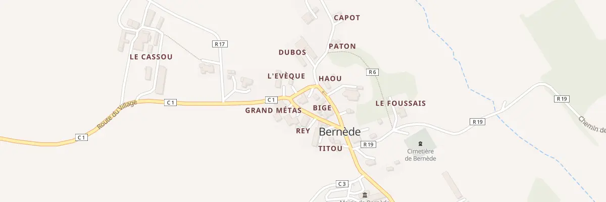 Plan du 5047 Conte à Bernède