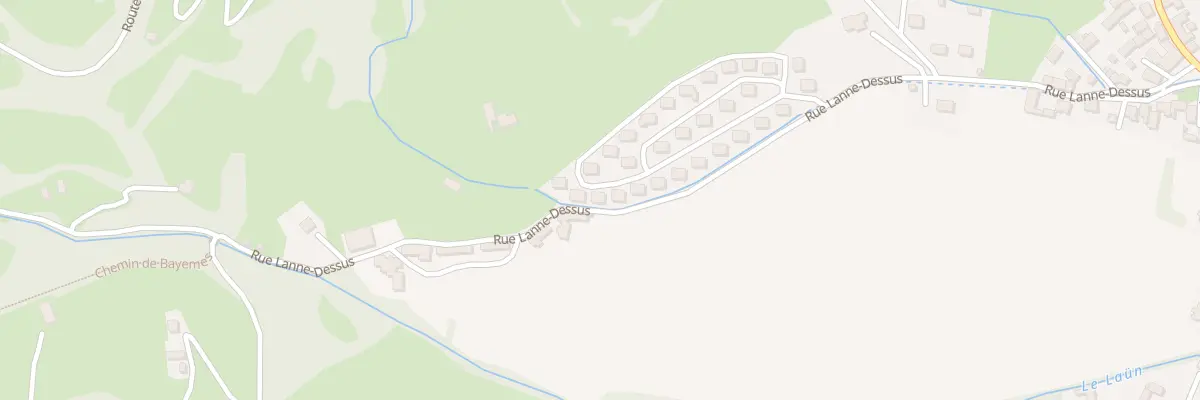 Plan du 5503 Lanne Dessus à Arrens-Marsous