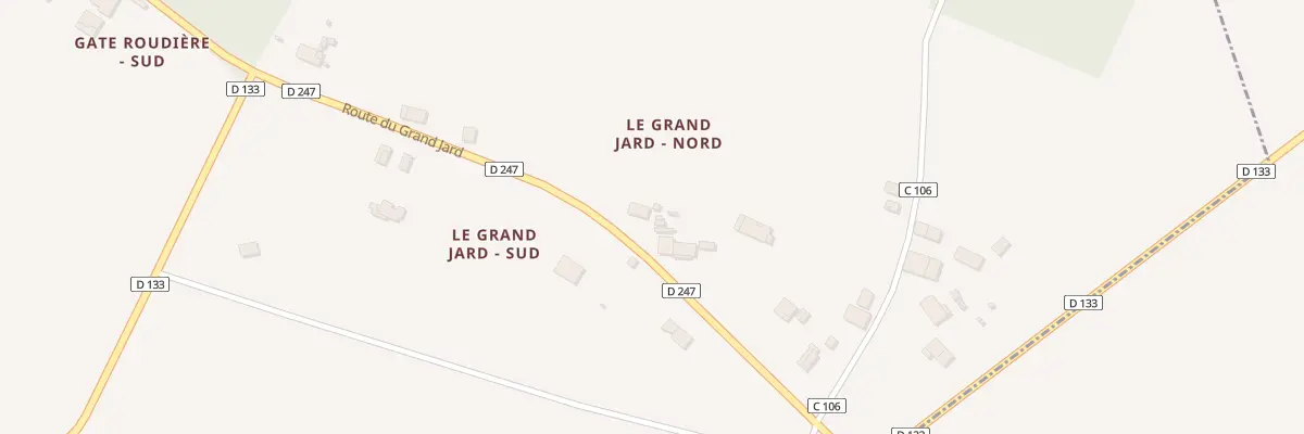 Plan du 28 Le Grand Jard Nord à Maransin