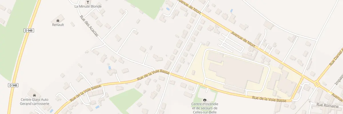 Plan du 18 Rue de l’Alouette à Celles-sur-Belle