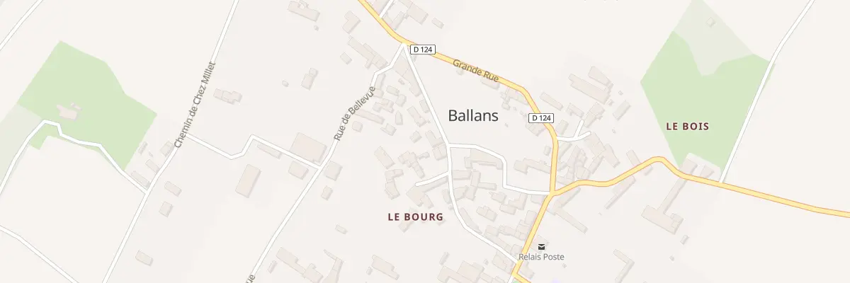 Plan du 7 Rue de l’Eglise à Ballans