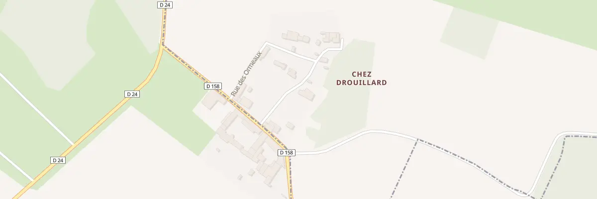 Plan du 6 Rue des Ormeaux à Macqueville
