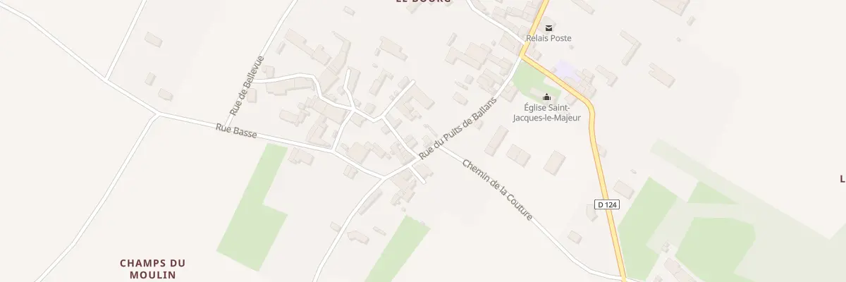 Plan du 18 Rue du Puits de Ballans à Ballans
