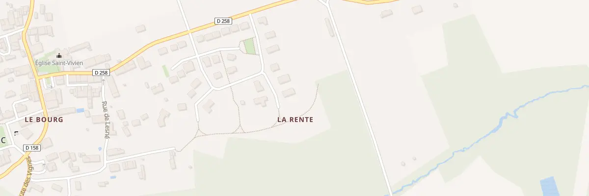 Plan du 15 Lot La Rente à Clérac