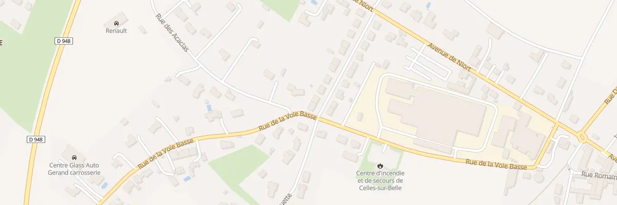 Plan du 22 Rue de l’Alouette à Celles-sur-Belle