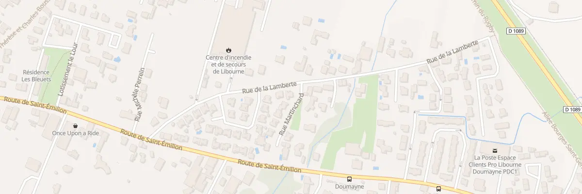 Plan du 24 Rue de la Lamberte à Libourne