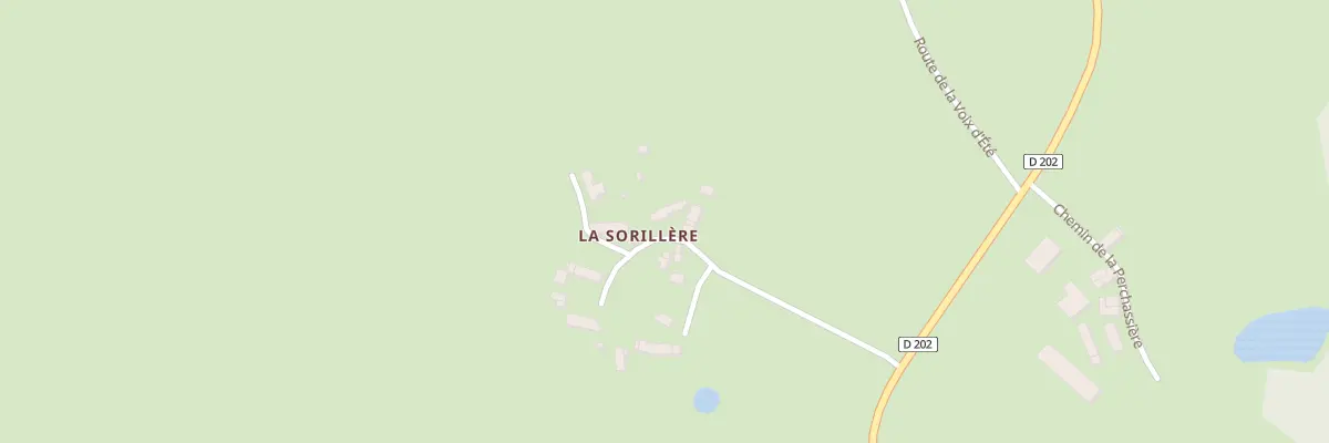 Plan du 190 Che de la Sorillère à Joué-du-Bois