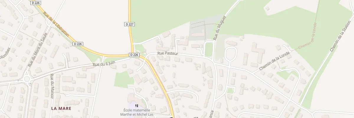 Plan du 6 Rue Pasteur Sannerville à Sannerville
