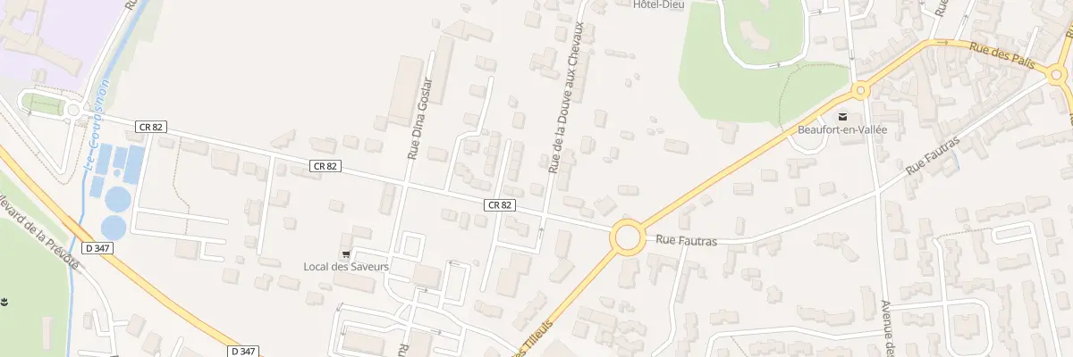 Plan du 24 Rue Charles de Gaulle à Beaufort-en-Anjou