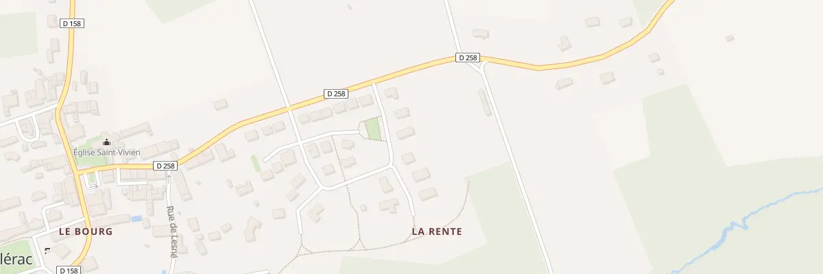 Plan du 12 Lot La Rente à Clérac