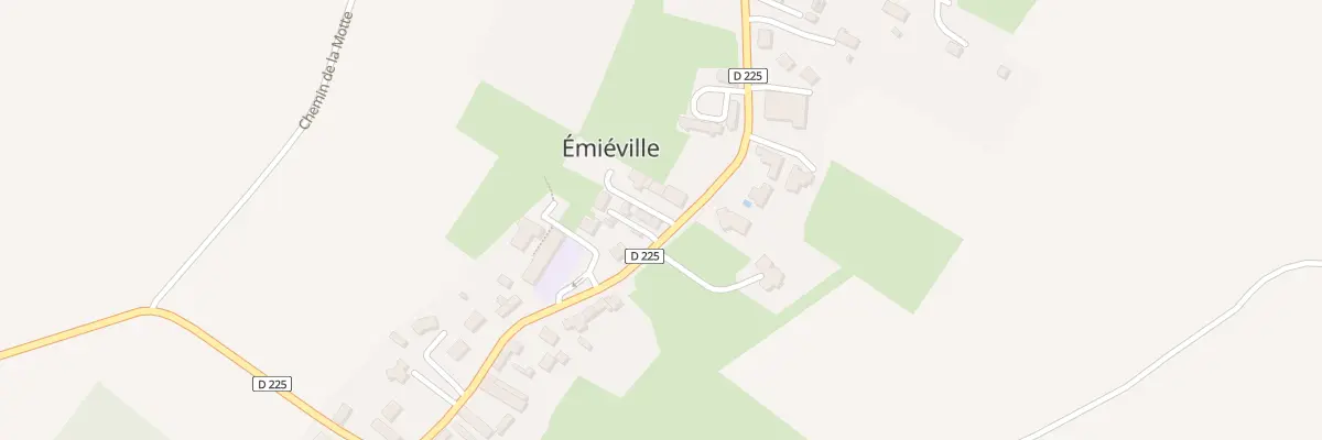 Plan du 23 Rue du Manoir à Émiéville