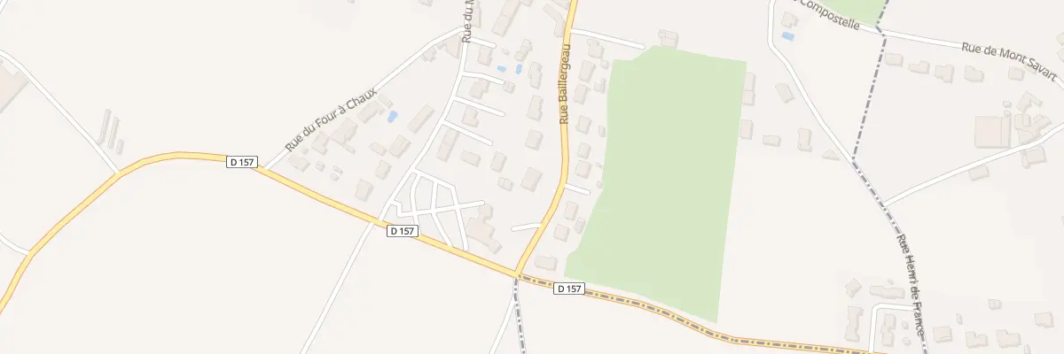 Plan du 14 Rue Baillergeau à Saint-Jacques-de-Thouars