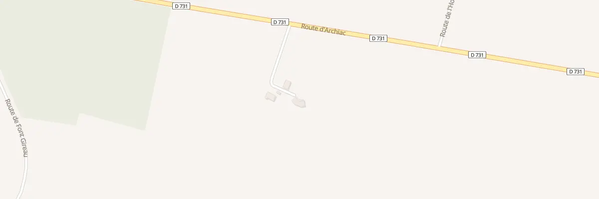 Plan du 47B Rte d’Archiac à Barret