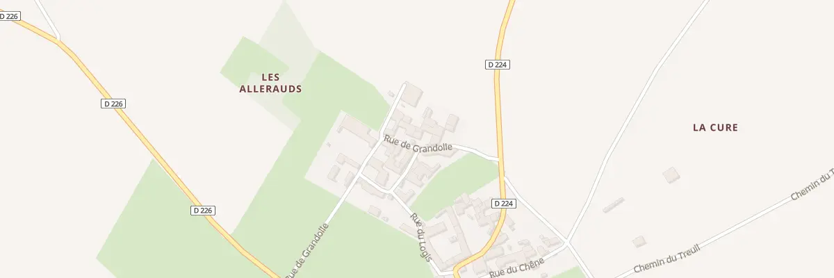 Plan du 17 Rue de Grandolle à Gourvillette