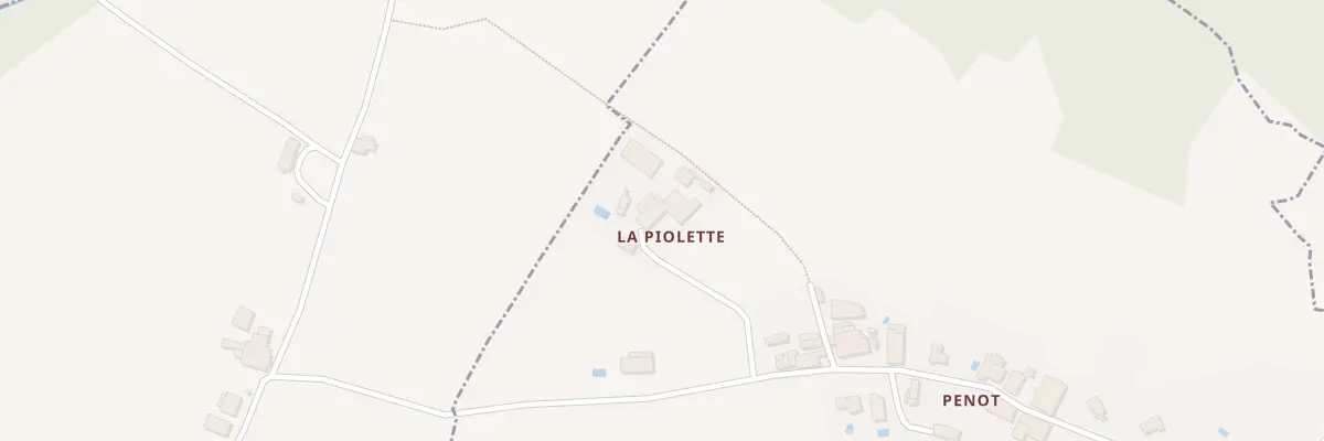Plan du 1 La Piolette au Pian-sur-Garonne