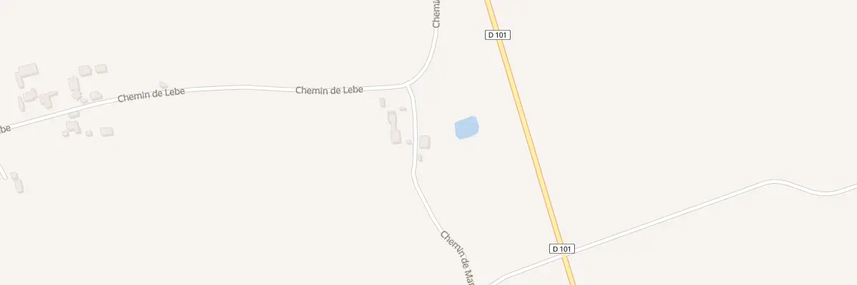Plan du 83 Chem de Marty à Projan