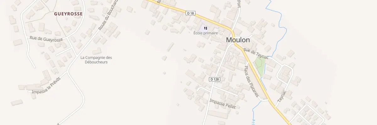 Plan du 171 Le Bourg-Sud à Moulon
