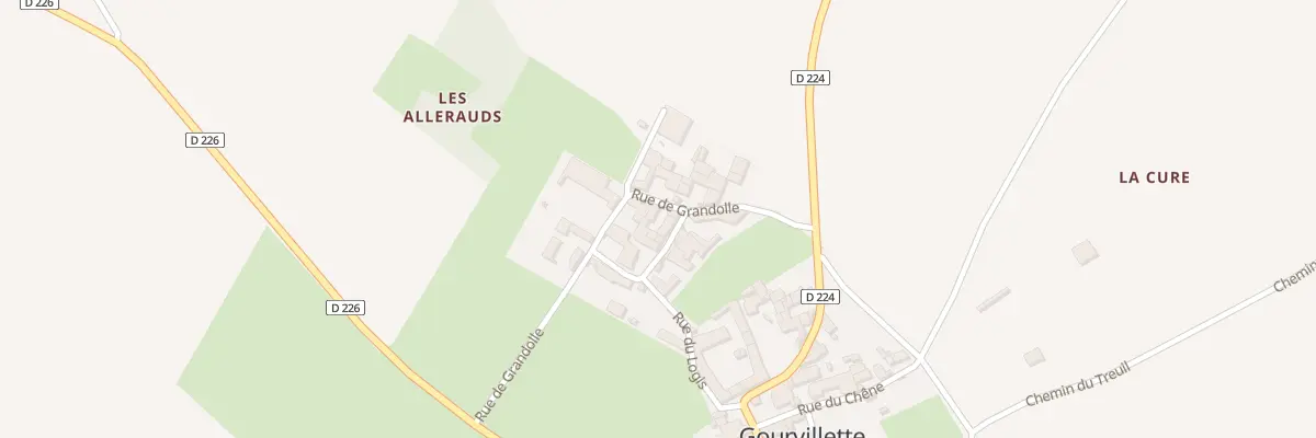 Plan du 14 Rue de Grandolle à Gourvillette