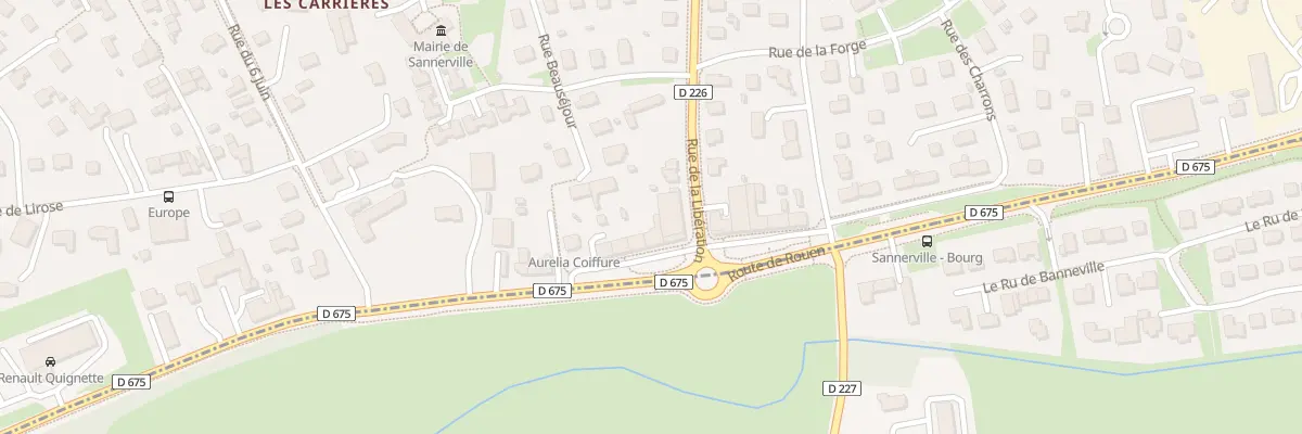 Plan du 3 Rue du Mal Leclerc à Sannerville