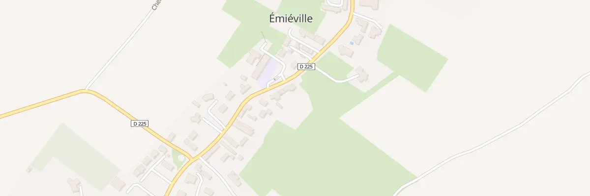 Plan du 20 Rue du Manoir à Émiéville