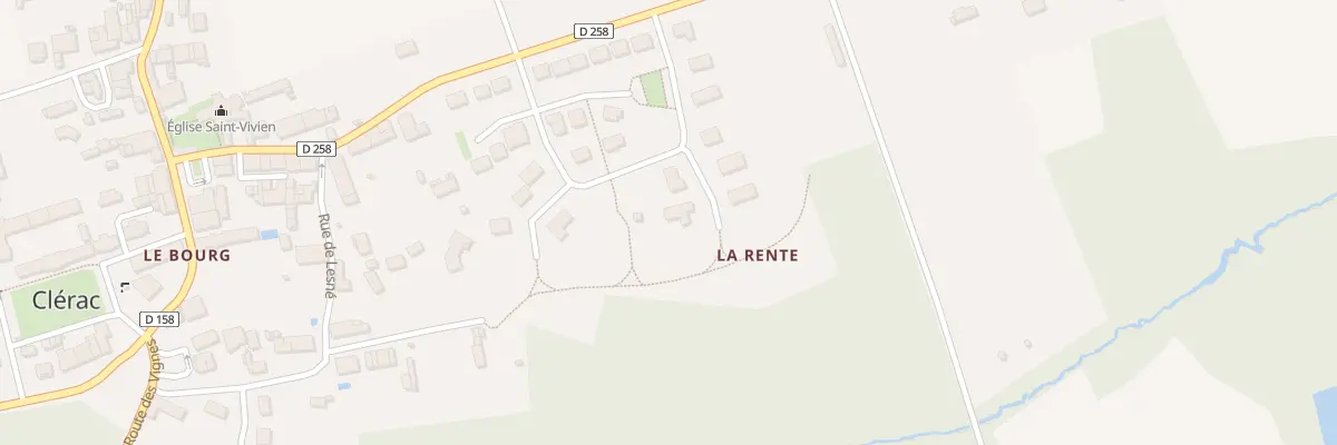 Plan du 16 Lot La Rente à Clérac