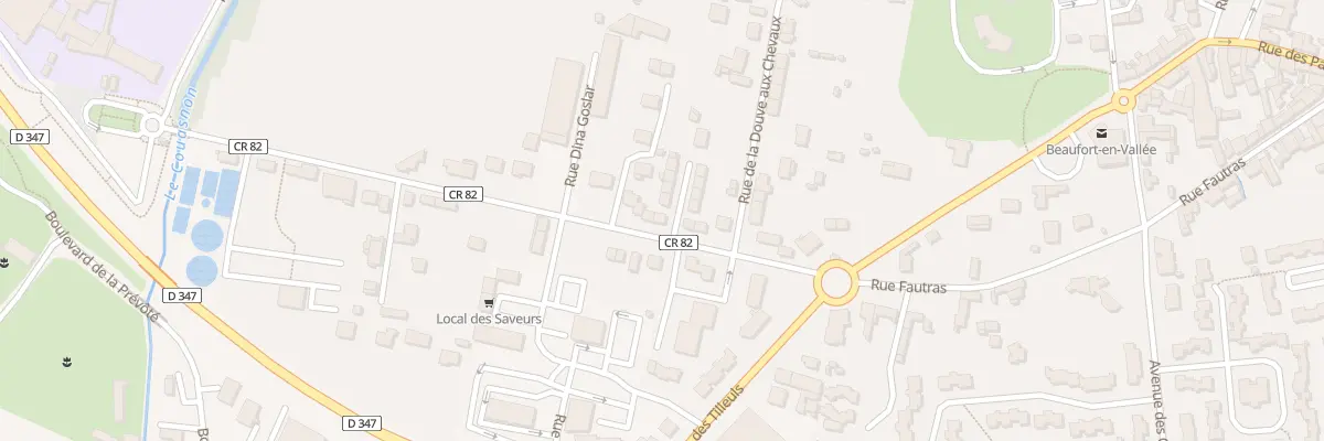 Plan du 18 Rue Charles de Gaulle à Beaufort-en-Anjou